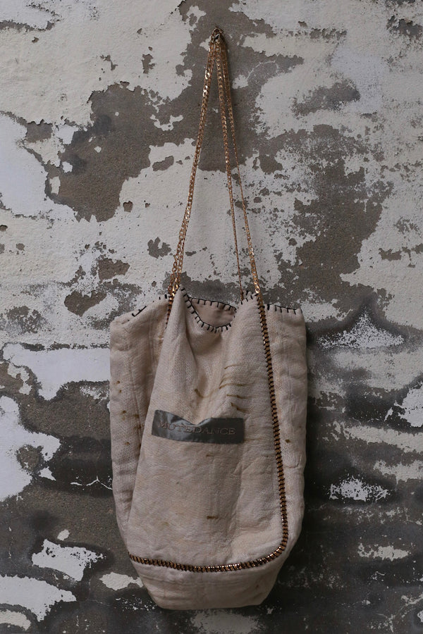 Mutedance 25 Spring and Summer Printing and Dyeing Handmade Large Bag Series MD-MD25SS142-LINEN MD25SS141